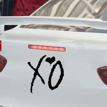 1 buc The Weeknd XO Autocolant Masina Auto Camion Vehicul Tuning Fereastra Laptop Usa de Perete Decal Decor Exterior Accesorii Universale