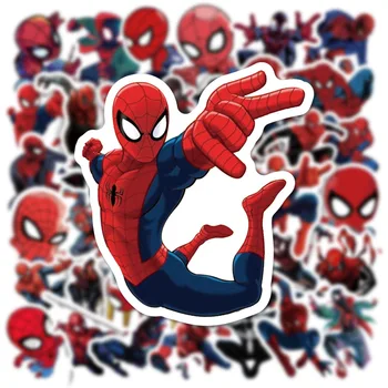 10/30/50pcs Desene animate Marvel Spider-Man Autocolante Cool Avengers Autocolant Impermeabil Depozitare Skateboard Telefon Laptop Steakuri de Jucărie