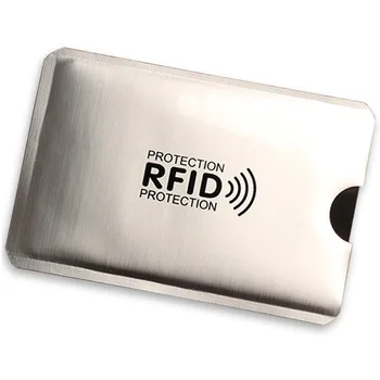 10PC Anti Blocare Rfid Reader Blocare Card de Identitate a Titularului de Card Bancar Caz de Protecție din Aluminiu, Anti-furt Titularul Cardului de Credit