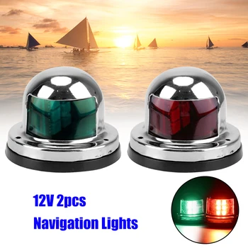 12V pentru Barca LED Navigatie Navigatie Lumini RGB Camion de Avertizare Rotative Laterale Lămpi Indicatoare Caravana RV Accesorii Marine Trailer