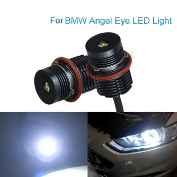 2 BUC 20W C-REE Auto LED Angel Eyes Fata de Lumina Super-Luminos Lampă Alb pentru BMW E87 E65 E39 E60 E61 X5 E53 E63 E64 E66 E83 X3
