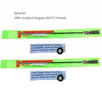 2 buc Originale Nagoya NA-771 rază lungă de antenă pentru Baofeng UV-5R GT-3 Yaesu Vertex SMA-de sex Feminin Walkie Talkie uv-82 TK-3107 PX-777