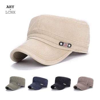 2021 coreean Șapcă de Baseball Pentru Bărbați Moda Pălărie de Top Militare Pălării de Bumbac Snapback Cap de Epocă Spălat Femei Capace de Pălării Tata