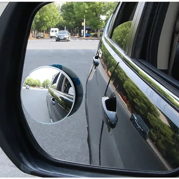 360 de Grade HD Blind Spot Mirror Pentru Masina Inversa Fara rama Ultrasubtire cu Unghi Larg Rotund Convex Oglinda retrovizoare Accesorii Auto
