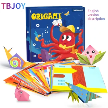 3D Origami Hârtie DIY Copii Arte și Meserii Jucării de Desene animate de Animale Artizanat Parper Art Montessori Jucărie de Învățământ pentru Copii Cadouri