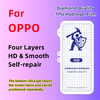 3pcs OPUS Reno6 Pro Plus Protector de Ecran pentru OPPO Reno 3/4/5/6/7 Pro Găsi X2 X3 X5pro Fața HD Hidrogel Film TPU Nu de Sticla
