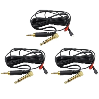 3X Înlocuire Cablu Audio Pentru Sennheiser HD25 HD25-1 HD25-1 II HD25-C HD25-13 HD 25 HD600 HD650 Căști
