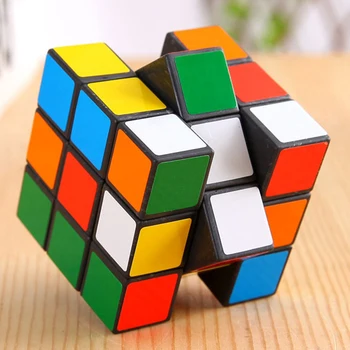 3x3 Clasic Magic Cube Autocolant Cubo Magico Profesionale Viteza de Puzzle Cub Elevii Montessor Jucărie de Învățământ pentru Copii cele mai Bune Cadouri