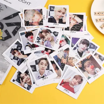 40pcs fără stăpân Foto Copii Mici Card LOMO Carduri Photocards de Înaltă Calitate Imprimate Felix Lee Știu Han Hyunjin Fanii de Colectare