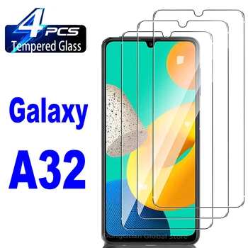 4buc Temperat Sticlă de Protecție Pentru Samsung Galaxy A32 A32-5G A13 A23 A52 A53 A22 A73 A52S 5G Ecran Protector de Sticlă de Film