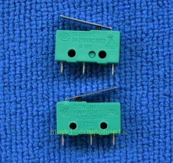 5pcs/lot KW4-3Z-3 Micro Comutator KW4 limitator 3pin 5A 125V DC N/O N/C Switch-uri