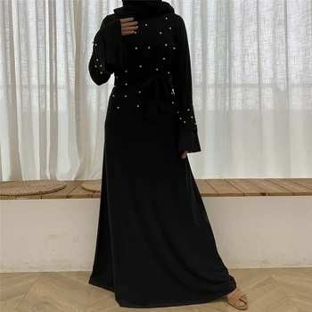 Abaya Dubai Caftan Femeile Musulmane Plisată Maxi Rochie Petrecere Rochie De Jilbab-Ul Turc Caftan Flare Sleeve Halat De Ramadan Islamic Abaya