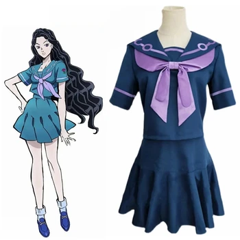 Anime Aventura Bizar JoJo lui Yamagishi Yukako Fusta Uniformă Cosplay Costum Femei Rochie Marinar Costume Petrecere de Craciun Cadouri