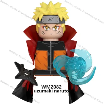 Anime Naruto, Sasuke, Kakashi Akatsuki Blocuri De Desene Animate Anime Mini Figurine De Asamblare Jucarii Copii, Cadouri De Ziua De Nastere