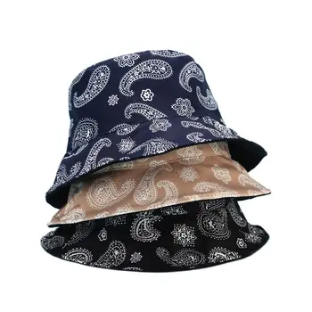 Bandană Găleată Pălărie Femei Barbati Primavara Vara Capace 2022 Sun Protect Pescuit Pălărie Paisley Pescar Pălării De Moda Streetwear B196
