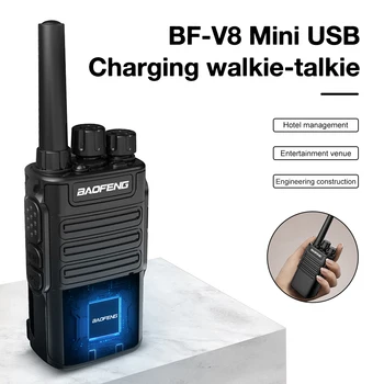 Baofeng BF-V8 Walkie Talkie 400-470mhz Handheld Portabil Două Fel de Ham Radio CB în aer liber Vânătoare UHF HF Transceiver Walkie-Talkie