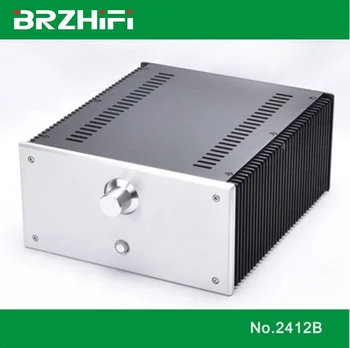 Brzhifi Bz2412b Dublu Radiator De Aluminiu De Caz Pentru Clasa A Amplificator De Putere