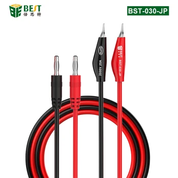 BST-030-JP Putere de Ieșire de Alimentare Cablu de Conectare Linie 2000V 20A Banana Plug Clema Crocodil Pentru Multimetru Telefon Mobil Instrumente de Reparare