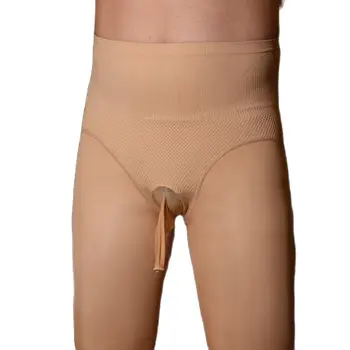Bărbați Lenjerie De Corp Cald Gros Pantaloni Penis Husă De Prepuț Leggins-Uri Termice Chilot Cu Talie Înaltă, Subțire Hip Ridicare Colanti
