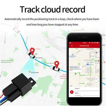 C13 Mini GPS Tracker Auto Trackere Ascunse de Design de Întrerupere a alimentării cu Combustibil Mașini de Localizare Alertă de Viteză Vehicul Locatoare