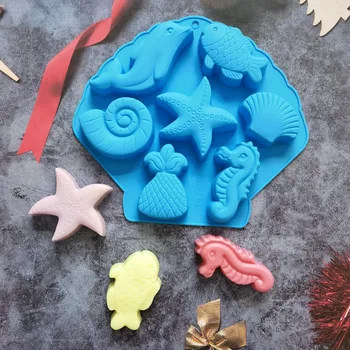 Cap de inorog Cupcake Mucegai Non-stick de Mucegai Silicon Pentru Tort Petrecere Săpun Copil de Dus pentru Copii de Ziua Fân Instrumente de Decorare