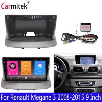 Carmitek 9 Inch Radio Auto Măști Pentru Renault Megane 3/Fluence 2008-2015 MP5 Jucător Android Panoul de Bord Cadru de Acoperire