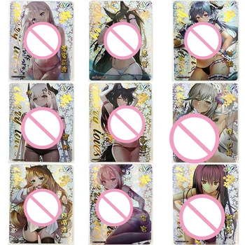 Cherry Blossom Sărut Zeita Poveste Naganohara Yoimiya Personaje Anime Bronzare Colectare Joc Flashcard Pentru Copii Jucarii Cadou