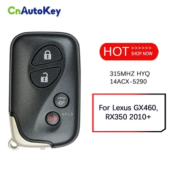 CN052037 Aftermarket Pentru Lexus GX460, RX350 2010+ Smart Cheie 4 Butoane HYQ14ACX-5290 P1 98 4D-67 315MHz 89904-60590 Keyless Go