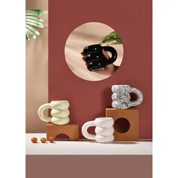 Creative Colorate Mich Ceramica Cani Lapte, Ceai, Cafea, Suc De Cana De Apa De Birou Acasă Drinkware
