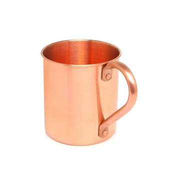 Cupru ceașcă de cafea cana cană de sticlă de apă în aer liber Cupa de Vin Creativ Retro Cupru Ceașcă de ceai de Alamă Bere Cupa cu Mâner