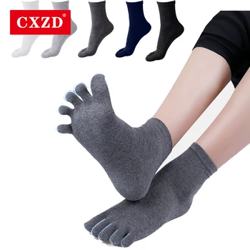 CXZD iarna moale, cald și confortabil pentru bărbați de înaltă calitate femei bărbați cinci degete de bumbac moale de bumbac șosete