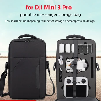 De stocare de Caz Pentru DJI Mini 3 Pro Tote Caseta Mini Drona Messenger pentru DJI Mini 3 Pro Umăr Geanta Accesorii