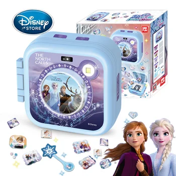 Disney Frozen 2 Fete 3D Autocolant Maker Mașină de Autocolante Magice Set Handmade, DIY Producție Fata Cadou de ziua de nastere Mama si Copilul Jucarii