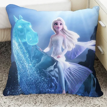 Disney frozen2 Elsa Anna Fete Decorative/pui de somn Perna de desene animate Pernele de Acoperire 1 Bucata pe Pat Canapea Copii Cadou de Ziua de nastere