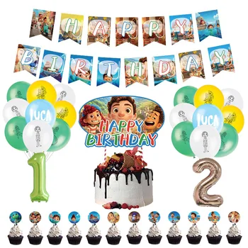 Disney Luca Balon Latex Petrecere de Ziua Consumabile Decor Gonflabile Decor Baloane Copii, decor Camera pentru Copii Baiat Cadou Joc de Petrecere