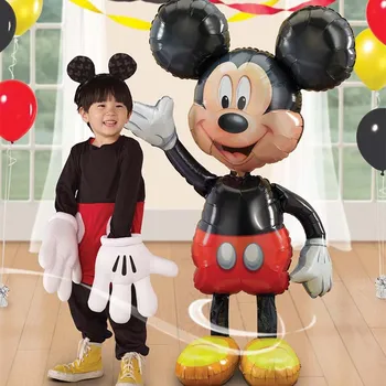 Disney Mickey Mouse, Baloane Pentru Petrecere Baloane Minnie Copil De Dus Happy Birthday Party, Decoratiuni Copii Jucărie Aer Globos Cadouri