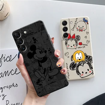 Disney Mickey Mouse Sac de Caz pentru Samsung Galaxy S21 Plus S20 FE S22 Ultra S10Plus S22Ultra S20Plus S21Ultra S20FE Telefon Lichid
