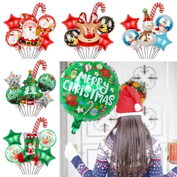 DIY Copii Favoruri Festivalul de Favoruri Moș Crăciun, Baloane Folie Crăciun balon Xmas Decor Craciun Fericit