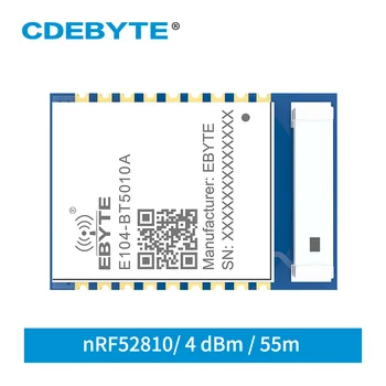 E104-BT5010A CDEBYTE nRF52810 BLE5.0 modulul UART SMD 2.4 GHz serie-a-BLE Master-slave integrat modulul wireless