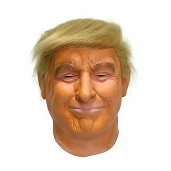 en-gros Politice Celebre Latex statele UNITE ale americii Președintele Trump Masca Costum de Halloween Accesoriu Latex Donald Trump Cap Masca