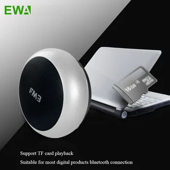 EWA A110 în aer liber Stereo Difuzor Portabil Bluetooth Wireless Speaker Hands Free Apeluri Grele Bass Suport TF Card USB Mini Difuzor
