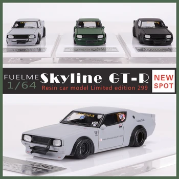 FuelMe 1：64 LBWK Skyline GT-R 1 KPGC10 turnat sub presiune Rășină Model de Masina
