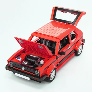 Golf Mini High-TechCar Supercar Model de Masina Blocuri de Asamblare Jucărie Băiat de Curse de Viteză Masina de Oras Masina de Taxi Cadou pentru copii