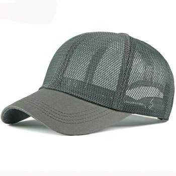 HT3077 Capac Plasă de Moda Noua Pălărie de Baseball Solid de Vară Șapcă de Camionagiu Bărbați Femei Reglabil Sapca Unisex Respirabil Palarie de Soare