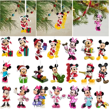 Jucării Disney Mickey Mouse Minnie Acrilice Desene Animate Pomul De Crăciun Acrilice Avion Pandantiv Model Pentru Copii Jucarii Cadouri De Craciun