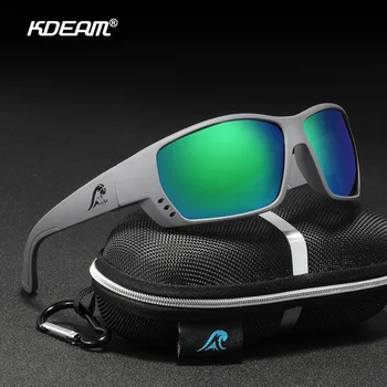 KDEAM de Înaltă Calitate, Design Nou Polarizate PC Bărbați ochelari de Soare UV400 Femei de Moda Gafas de sol Nuante de Dropshipping Siguranța Sport