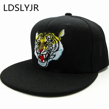 LDSLYJR tigru broderie de bumbac Șapcă de Baseball capac de hip-hop Reglabil Snapback Pălării pentru bărbați și 72 de femei