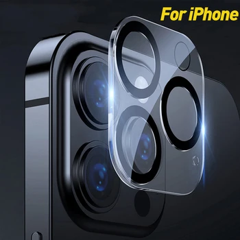 Lentila camerei Protector Pentru IPhone 14 Pro 13mini 12 11 Pro Max Mini Full-Frame Obiectiv Film Transparent de Sticlă Camerei Cazuri de Protecție