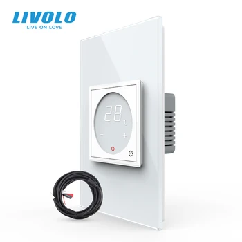 Livolo NE-Standard Inteligent de Aer Conditionat Controller cu Termostat de Încălzire prin Pardoseală Temperatura de Afișare