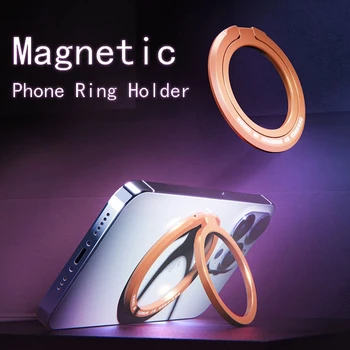 Magnetice Telefon Mobil Rotativ Inel Titular Compatibil cu iPhone 12 13 Seria MagSafe Detașabil Telefon Mobil Prindere Kickstand
